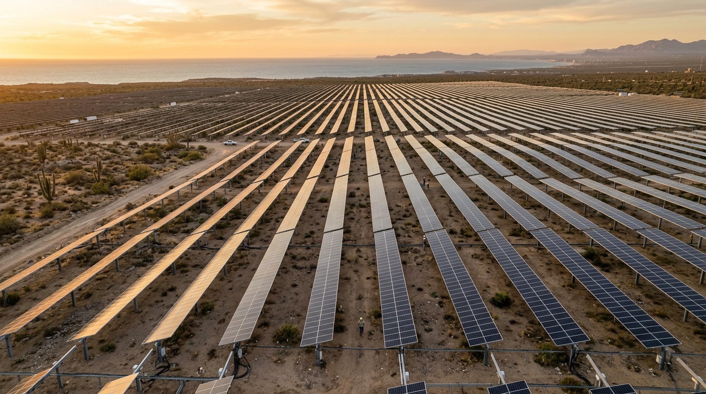 CFE montará 563 mil paneles en la tercera secuencia solar de Puerto Peñasco